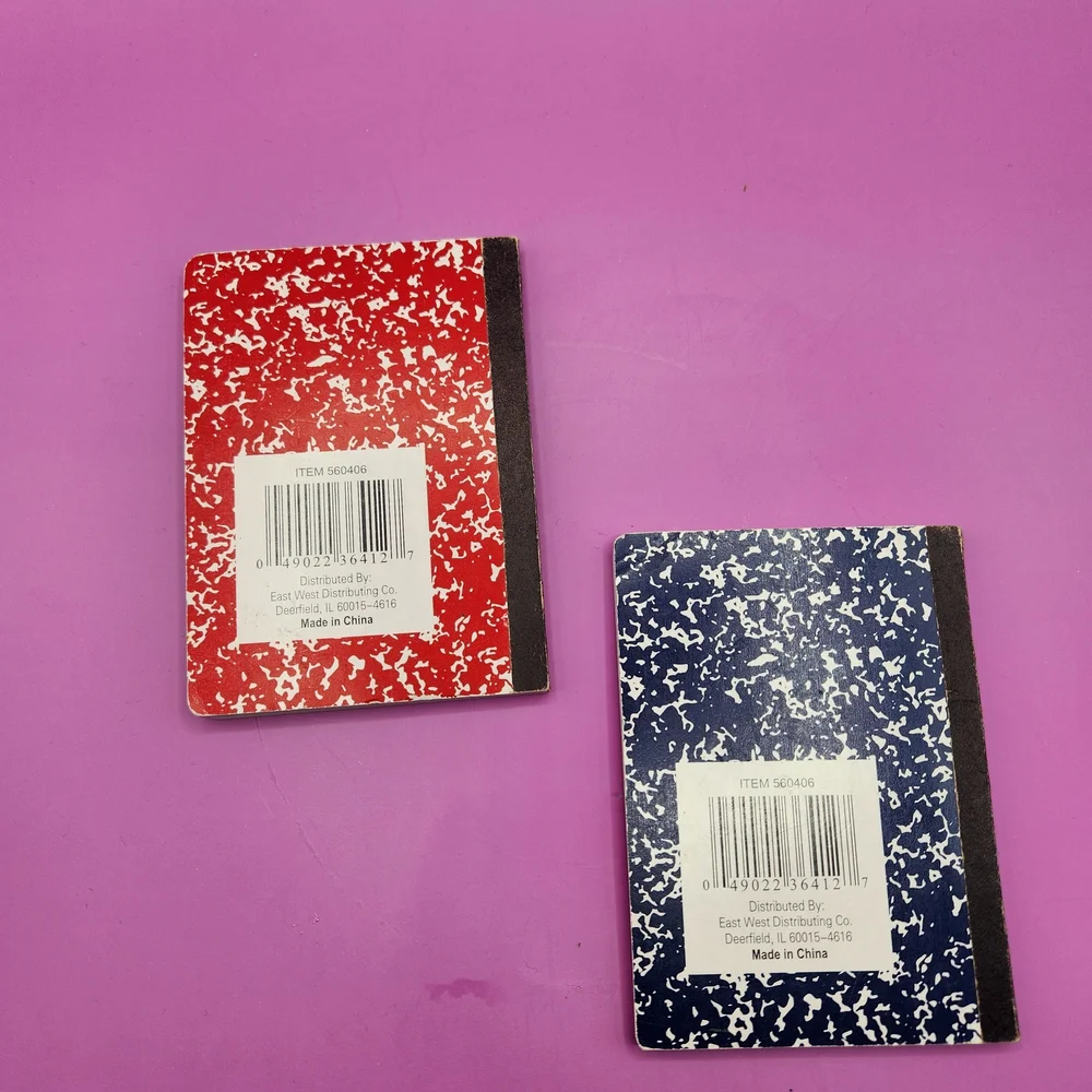 Mini Composition Notebooks